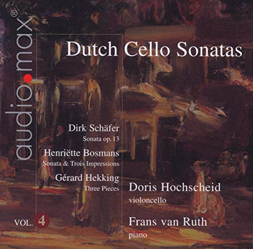 CD cover for “Dutch Cello Sonatas Vol. 4” by Hochscheid & Van Ruth.