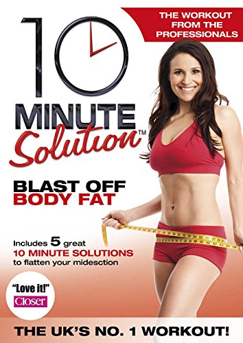 DVD cover featuring a woman in workout clothes with a measuring tape.