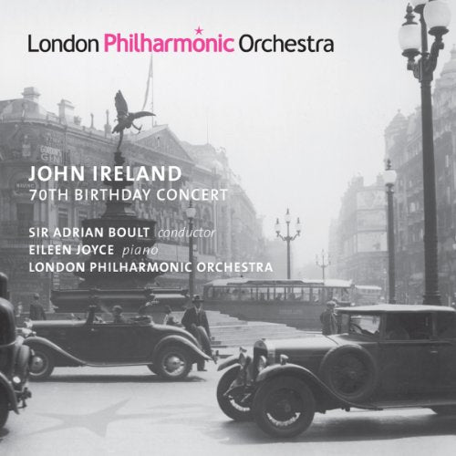 CD cover for London Philharmonic Orchestra’s Ireland 70th Birthday Concert.