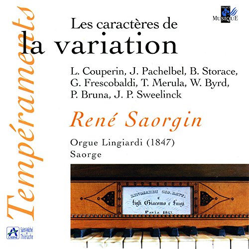 CD cover featuring text and a close-up of an 1847 Lingiardi organ keyboard.