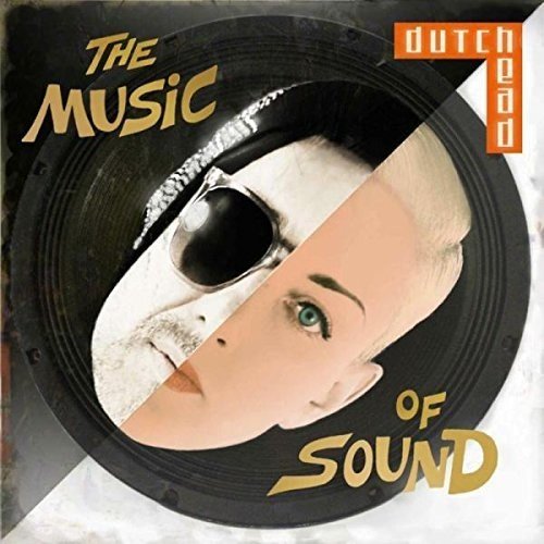 "Dutchhead album cover featuring a vinyl record with a split face image."