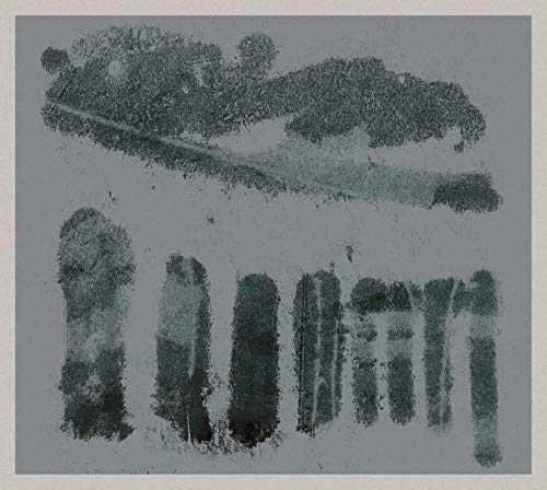 CD cover with abstract, textured grayscale image resembling structures.