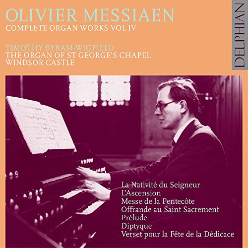 CD cover featuring a man playing an organ with sheet music.