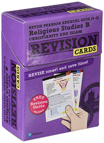 Pearson REVISE Edexcel GCSE (9-1) Religious Studies Christianity & Islam Revision Cards: (with free online Revision Guide) for home learning, 2021 ... (Revise Edexcel GCSE Religious Studies 16)
