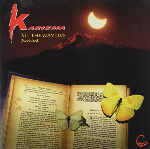 CD titled "Karizma - All the Way Live" in a plastic case with disc visible inside.