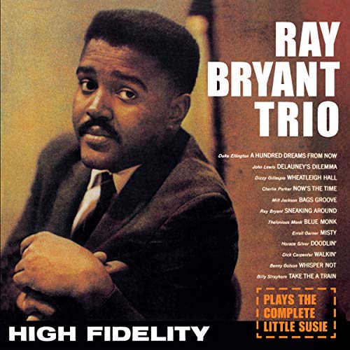 CD cover featuring portrait of jazz pianist Ray Bryant and tracklist.