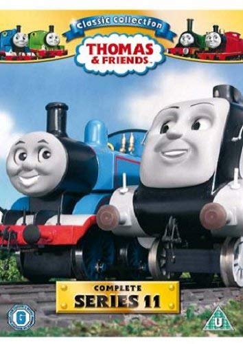 DVD cover featuring Thomas the Tank Engine and other colorful trains.