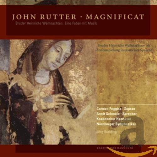 CD cover for "Magnificat" featuring a medieval painting of Mary.