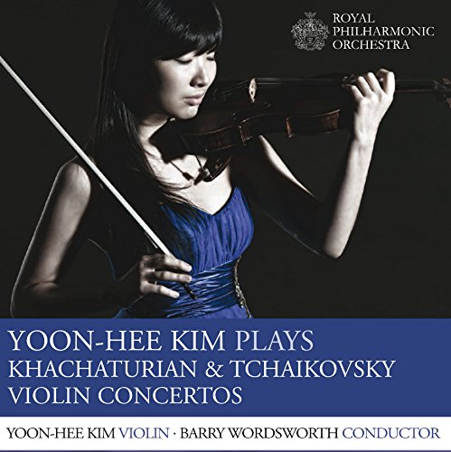 CD cover featuring a woman playing violin with text overlay.