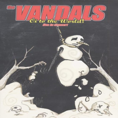 DVD cover featuring a cartoon snowman with a skull head, surrounded by skulls and bones.