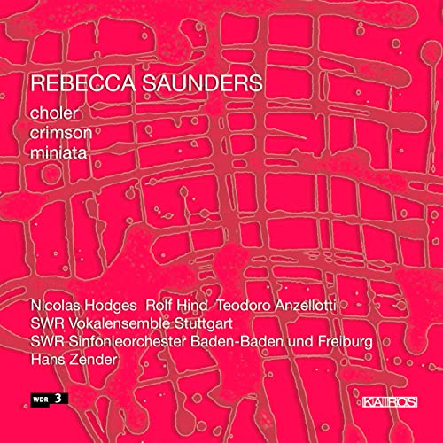 CD cover for "Swr Vokalens" featuring abstract red and white design.