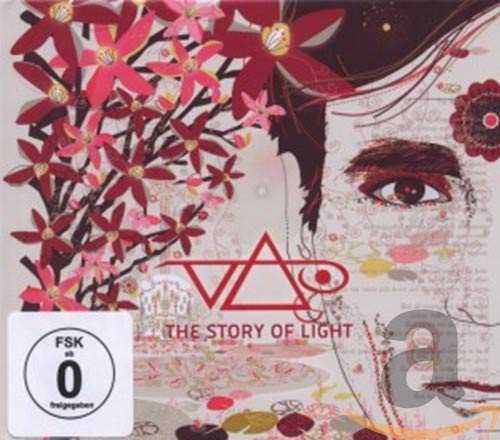 CD cover: stylized portrait with red floral design and "Vai" logo.