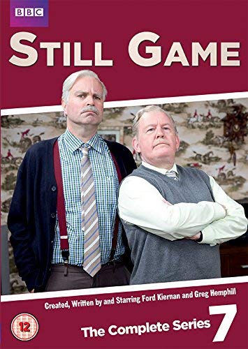 DVD cover for "Still Game" Series 7 featuring two older men.