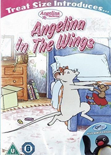DVD cover featuring a cartoon mouse in a bedroom with a small doll.