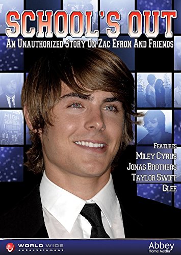 "DVD cover featuring Zac Efron with a grid of celebrity photos in the background."