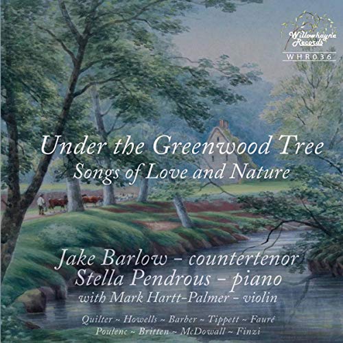 CD cover: pastoral painting of a cottage under trees, with text details.