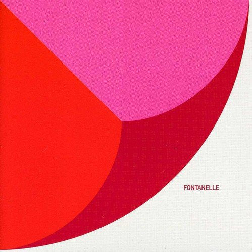 The alt text for the image is: "A pink and red abstract shape with 'Fontanelle' and Amazon logo."