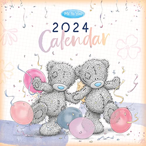 Me to You Tatty Teddy 2024 Square Wiro Calendar,multicolour,30 X 30CM