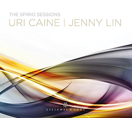 CD cover for “The Spirio Sessions” by Uri Caine and Jenny Lin.