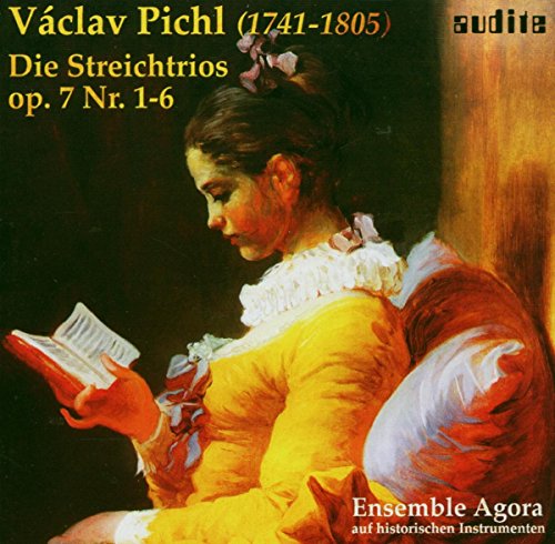A CD cover featuring a woman reading sheet music, wearing a yellow dress.