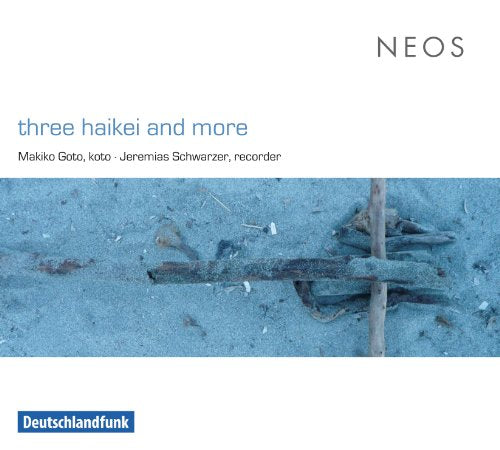 A CD cover featuring a blue-toned image of driftwood on sandy ground, with text overlay.