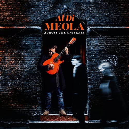 Al Di Meola album cover featuring a guitarist in a doorway.
