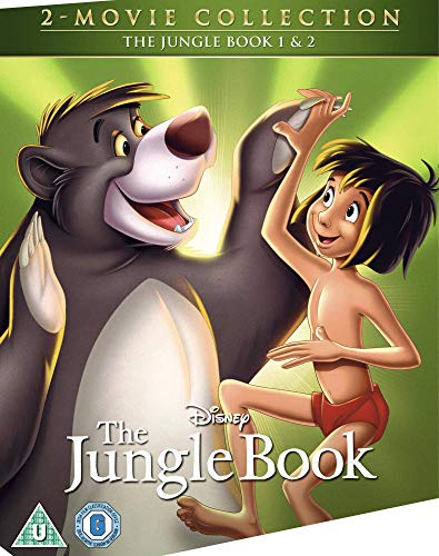 Blu-ray cover featuring Baloo and Mowgli from Disney’s The Jungle Book.