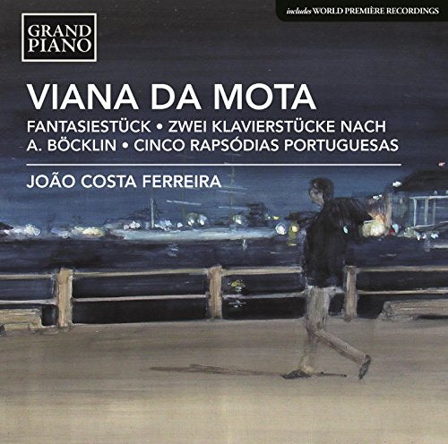 CD cover for "Viana Da Mota: Fantasiestuck" featuring a lone figure.