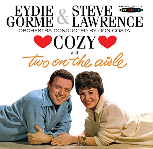"Album cover featuring Eydie Gorme and Steve Lawrence lying on the floor together."