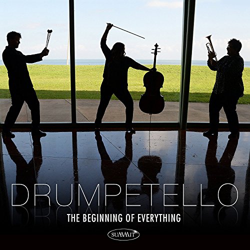 "CD cover featuring silhouettes of three musicians playing instruments."
