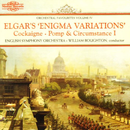 CD cover: London cityscape painting with figures in period dress.