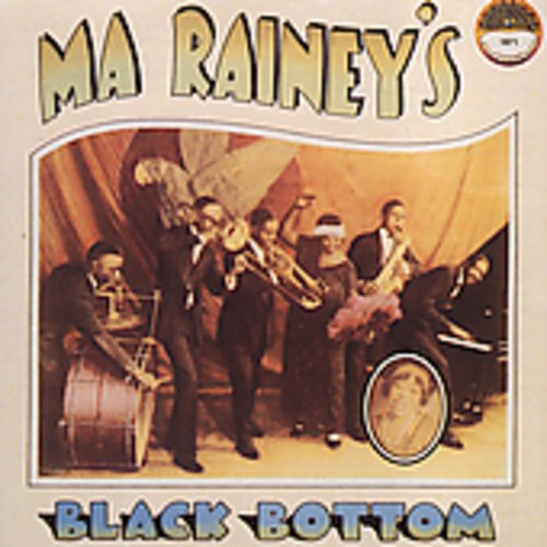 Album cover with a band performing and a singer, titled "Ma Rainey's Black Bottom".