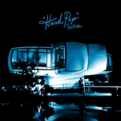 CD cover for Telethon’s “Hard Pop” featuring a blue-toned modern house.