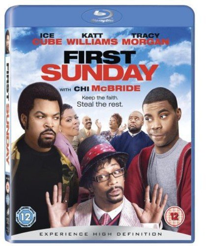 First Sunday" Blu-ray cover featuring a group of African American actors.