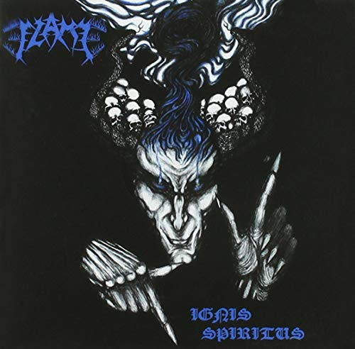 CD cover for "Flame - Ignis Spiritus" featuring a demonic figure.
