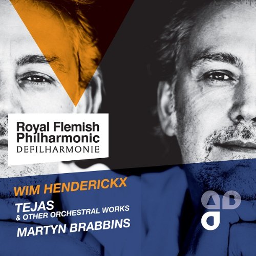 CD cover with two men's faces and text "Royal Flemish Philharmonic" and "Wim Henderickx".
