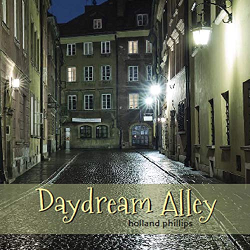 CD cover depicting a wet cobblestone alley between old European buildings.