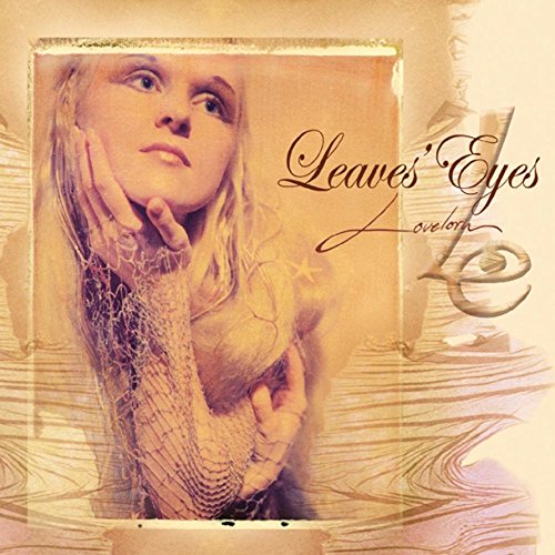 "Album cover featuring a blonde woman in a contemplative pose, surrounded by abstract designs."
