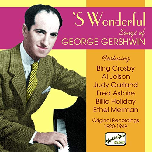 CD cover featuring George Gershwin and listed artists, 1920-1949 recordings.