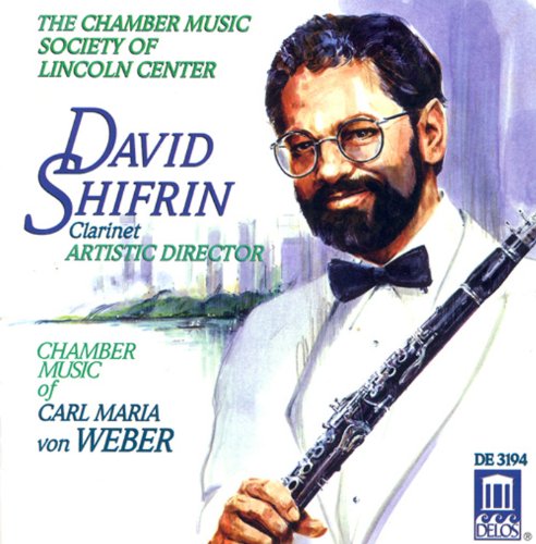 CD cover featuring a man holding a clarinet, wearing a white shirt and bow tie.