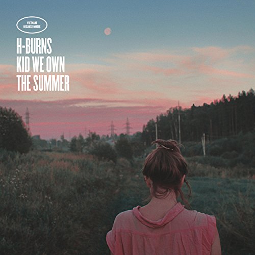 CD cover: person viewed from behind at sunset, rural landscape.