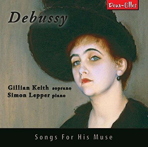 CD cover featuring a woman in a black hat and dress, with text overlay.