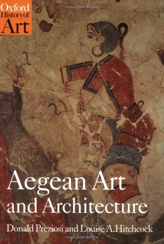"Book cover featuring a fresco of a person in red, with white text and orange logo."