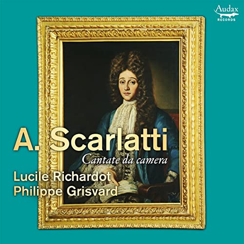 CD cover featuring a portrait of a man in a gold frame.