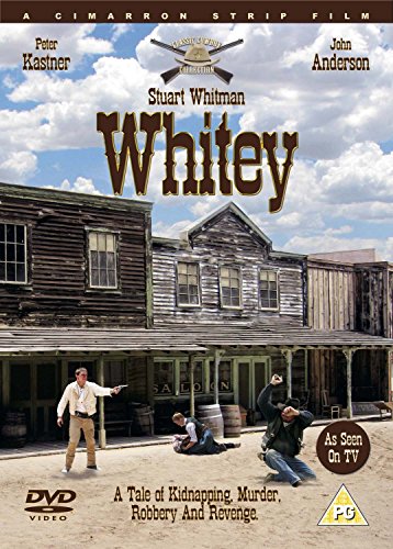 Cimarron Strip - Whitey" DVD cover with a Western town and gunfight scene.