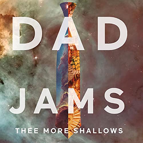 CD cover with ornate band logo over a grayscale beach scene.