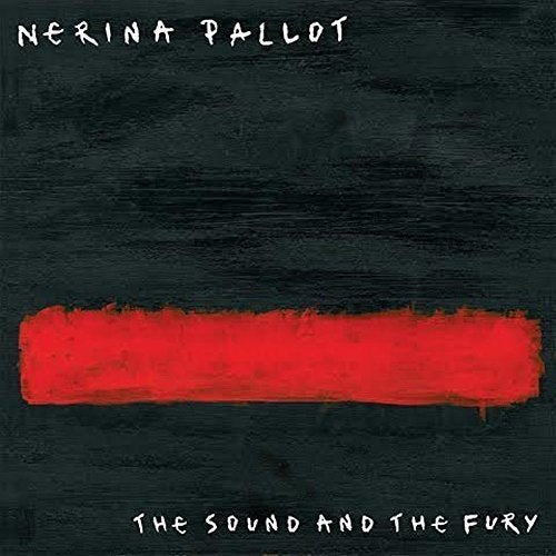 Album cover with dark grey background, red brush stroke, and white handwritten-style text.