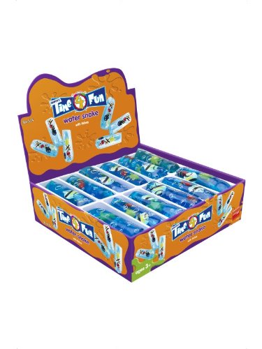 Smiffys Box of 24 Water Snakes with Fish