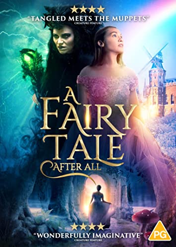 DVD cover for "A Fairy Tale After All" featuring two actors and a castle.