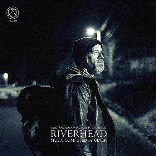 CD cover for Ulver’s “Riverhead” soundtrack, featuring a man in a coat.